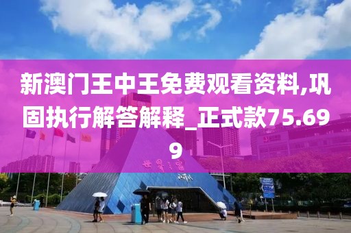 新澳門王中王免費(fèi)觀看資料,鞏固執(zhí)行解答解釋_正式款75.699