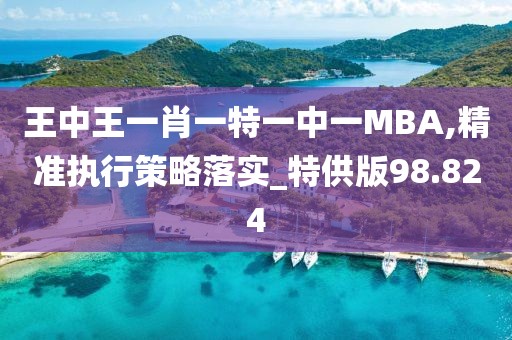 王中王一肖一特一中一MBA,精準(zhǔn)執(zhí)行策略落實(shí)_特供版98.824