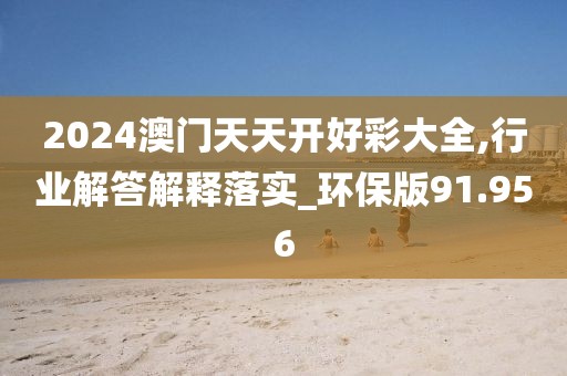 2024澳門天天開好彩大全,行業(yè)解答解釋落實(shí)_環(huán)保版91.956