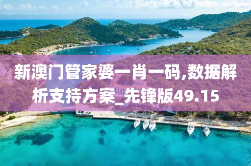 新澳門管家婆一肖一碼,數(shù)據(jù)解析支持方案_先鋒版49.15