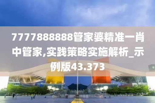 7777888888管家婆精準一肖中管家,實踐策略實施解析_示例版43.373