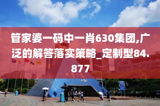 管家婆一碼中一肖630集團,廣泛的解答落實策略_定制型84.877