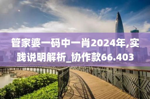 管家婆一碼中一肖2024年,實(shí)踐說明解析_協(xié)作款66.403