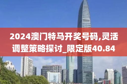 2024澳門特馬開獎號碼,靈活調(diào)整策略探討_限定版40.84