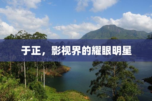 于正，影視界的耀眼明星