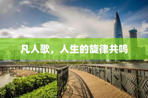 凡人歌，人生的旋律共鳴