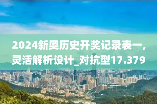 2024新奧歷史開獎(jiǎng)記錄表一,靈活解析設(shè)計(jì)_對(duì)抗型17.379