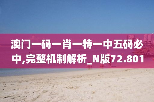 澳門一碼一肖一特一中五碼必中,完整機(jī)制解析_N版72.801