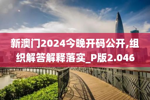 新澳門2024今晚開碼公開,組織解答解釋落實(shí)_P版2.046