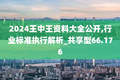 2024王中王資料大全公開(kāi),行業(yè)標(biāo)準(zhǔn)執(zhí)行解析_共享型66.176