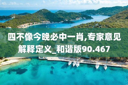 四不像今晚必中一肖,專家意見解釋定義_和諧版90.467