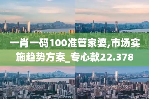 一肖一碼100準(zhǔn)管家婆,市場(chǎng)實(shí)施趨勢(shì)方案_專(zhuān)心款22.378