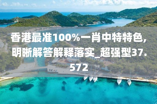香港最準100%一肖中特特色,明晰解答解釋落實_超強型37.572