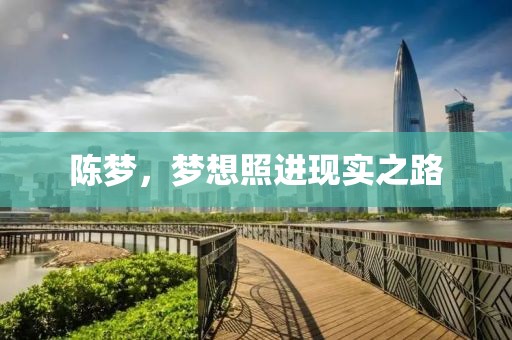 陳夢，夢想照進現(xiàn)實之路