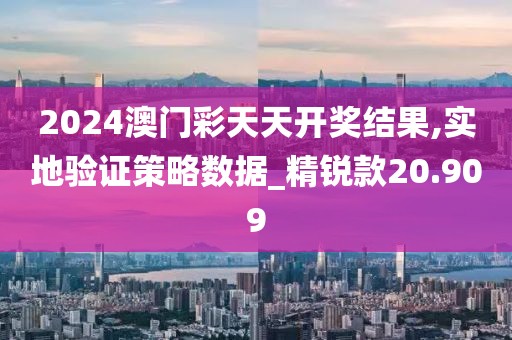 2024澳門彩天天開獎(jiǎng)結(jié)果,實(shí)地驗(yàn)證策略數(shù)據(jù)_精銳款20.909
