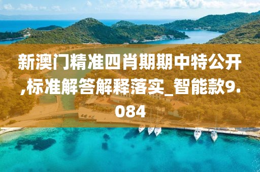 新澳門精準(zhǔn)四肖期期中特公開(kāi),標(biāo)準(zhǔn)解答解釋落實(shí)_智能款9.084