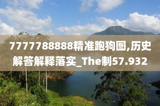 7777788888精準(zhǔn)跑狗圖,歷史解答解釋落實(shí)_The制57.932