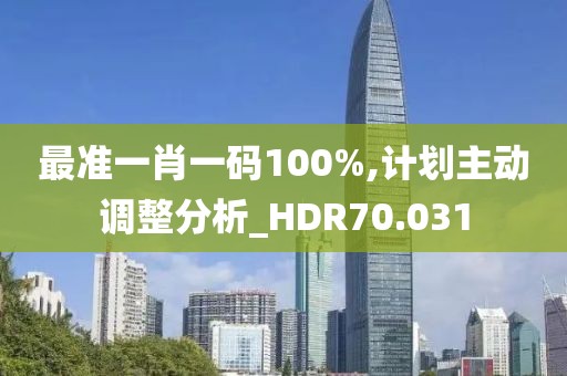最準(zhǔn)一肖一碼100%,計劃主動調(diào)整分析_HDR70.031