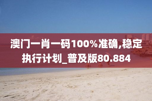 澳門一肖一碼100%準確,穩(wěn)定執(zhí)行計劃_普及版80.884