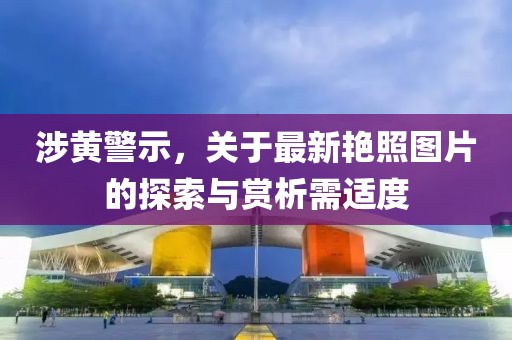 涉黃警示，關(guān)于最新艷照圖片的探索與賞析需適度