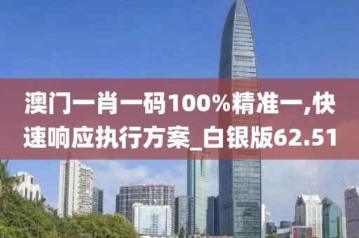 澳門一肖一碼100%精準(zhǔn)一,快速響應(yīng)執(zhí)行方案_白銀版62.51