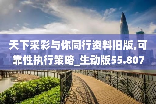 天下采彩與你同行資料舊版,可靠性執(zhí)行策略_生動(dòng)版55.807