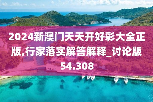 2024新澳門天天開好彩大全正版,行家落實解答解釋_討論版54.308