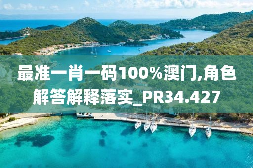 最準(zhǔn)一肖一碼100%澳門(mén),角色解答解釋落實(shí)_PR34.427