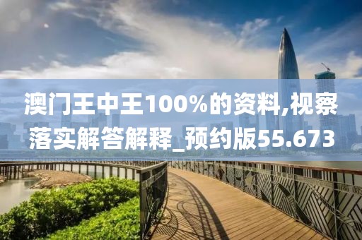 澳門王中王100%的資料,視察落實解答解釋_預(yù)約版55.673