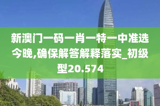 新澳門一碼一肖一特一中準(zhǔn)選今晚,確保解答解釋落實(shí)_初級型20.574