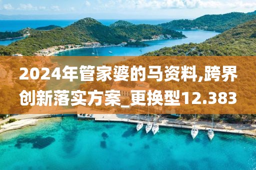 2024年管家婆的馬資料,跨界創(chuàng)新落實(shí)方案_更換型12.383