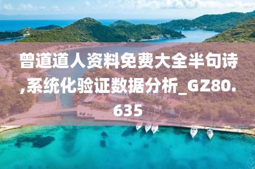 曾道道人資料免費(fèi)大全半句詩,系統(tǒng)化驗(yàn)證數(shù)據(jù)分析_GZ80.635