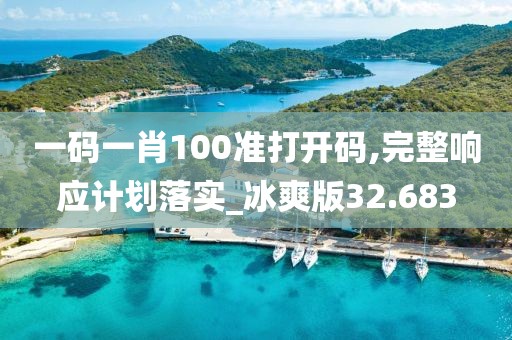 一碼一肖100準打開碼,完整響應(yīng)計劃落實_冰爽版32.683
