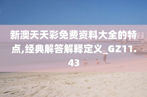 新澳天天彩免費(fèi)資料大全的特點,經(jīng)典解答解釋定義_GZ11.43