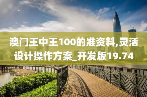 澳門王中王100的準資料,靈活設(shè)計操作方案_開發(fā)版19.74