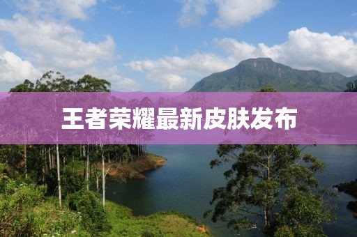 王者榮耀最新皮膚發(fā)布