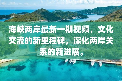 海峽兩岸最新一期視頻，文化交流的新里程碑，深化兩岸關(guān)系的新進(jìn)展。