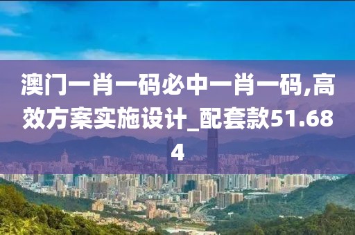 澳門一肖一碼必中一肖一碼,高效方案實施設計_配套款51.684