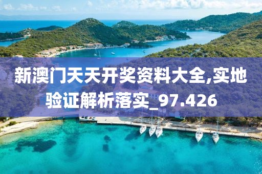 新澳門天天開獎(jiǎng)資料大全,實(shí)地驗(yàn)證解析落實(shí)_97.426