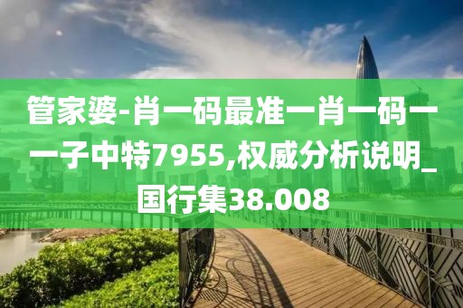 管家婆-肖一碼最準一肖一碼一一子中特7955,權(quán)威分析說明_國行集38.008