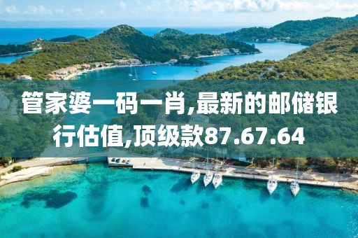 管家婆一碼一肖,最新的郵儲銀行估值,頂級款87.67.64