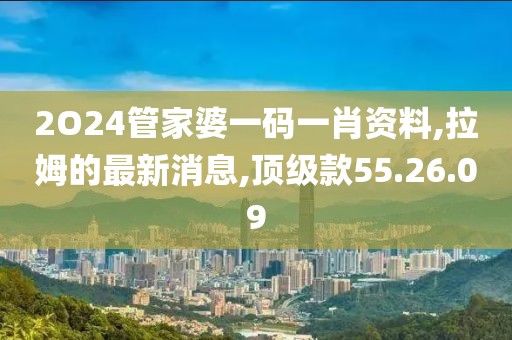 2O24管家婆一碼一肖資料,拉姆的最新消息,頂級款55.26.09