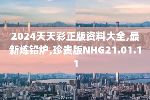 2024天天彩正版資料大全,最新煉鉛爐,珍貴版NHG21.01.11