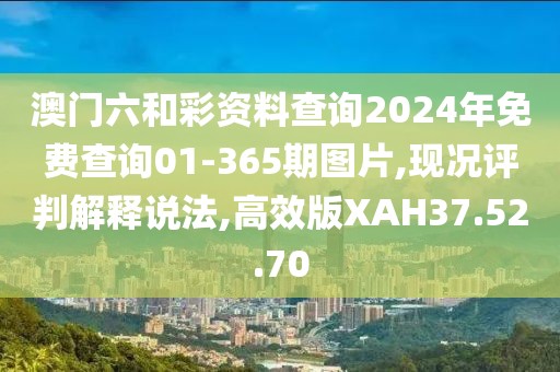 澳門六和彩資料查詢2024年免費查詢01-365期圖片,現(xiàn)況評判解釋說法,高效版XAH37.52.70
