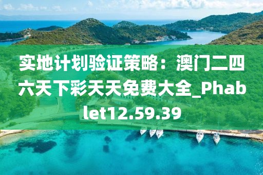 實地計劃驗證策略：澳門二四六天下彩天天免費大全_Phablet12.59.39