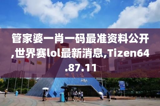 管家婆一肖一碼最準資料公開,世界賽lol最新消息,Tizen64.87.11