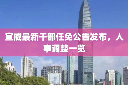 宣威最新干部任免公告發(fā)布，人事調(diào)整一覽