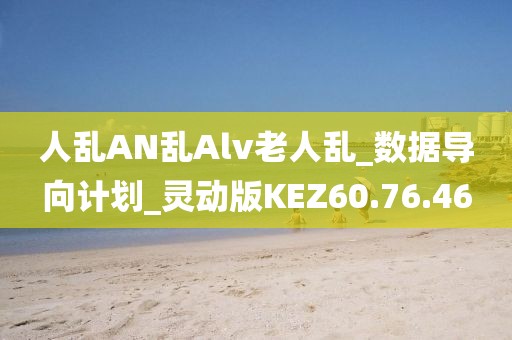 人亂AN亂Alv老人亂_數(shù)據(jù)導(dǎo)向計劃_靈動版KEZ60.76.46
