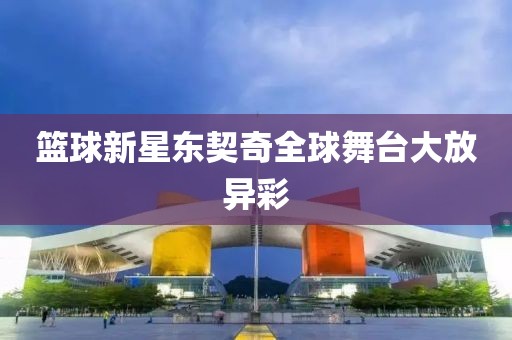 籃球新星東契奇全球舞臺(tái)大放異彩