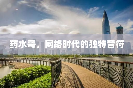 藥水哥，網(wǎng)絡(luò)時(shí)代的獨(dú)特音符